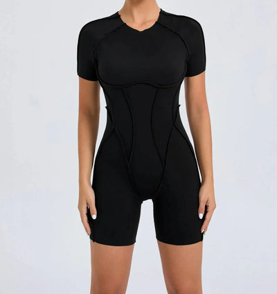 One-Piece Gym Jumpsuit – Sexy Athletic Yoga Suit