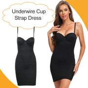 Slimming Full Length Shapewear Tube Dress