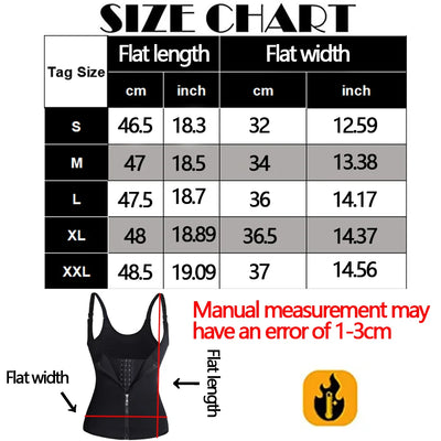 Zipper Waist Trainer Tank – Tummy Control Shapewear
