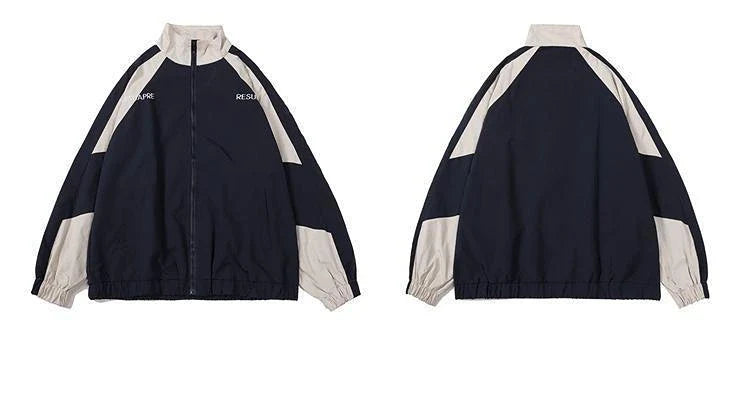 Vintage Patchwork Jacket – Women’s Streetwear