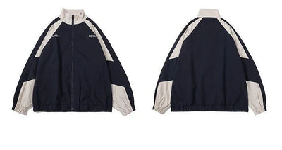 Vintage Patchwork Jacket – Women’s Streetwear