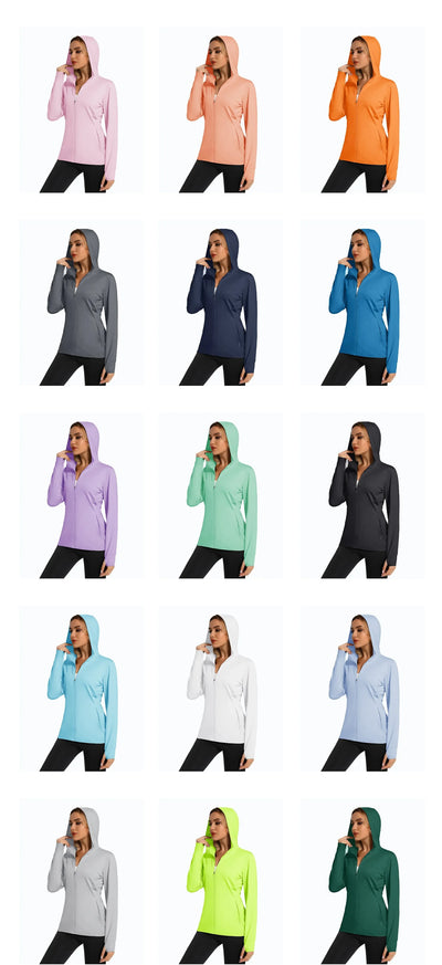 UPF 50+ Jacket – Women’s Sun Protection Hoodie