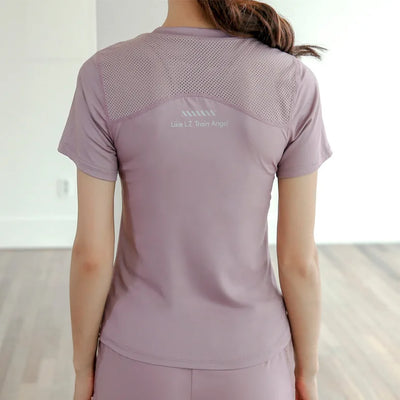 Quick Dry Short Sleeve Sports Top