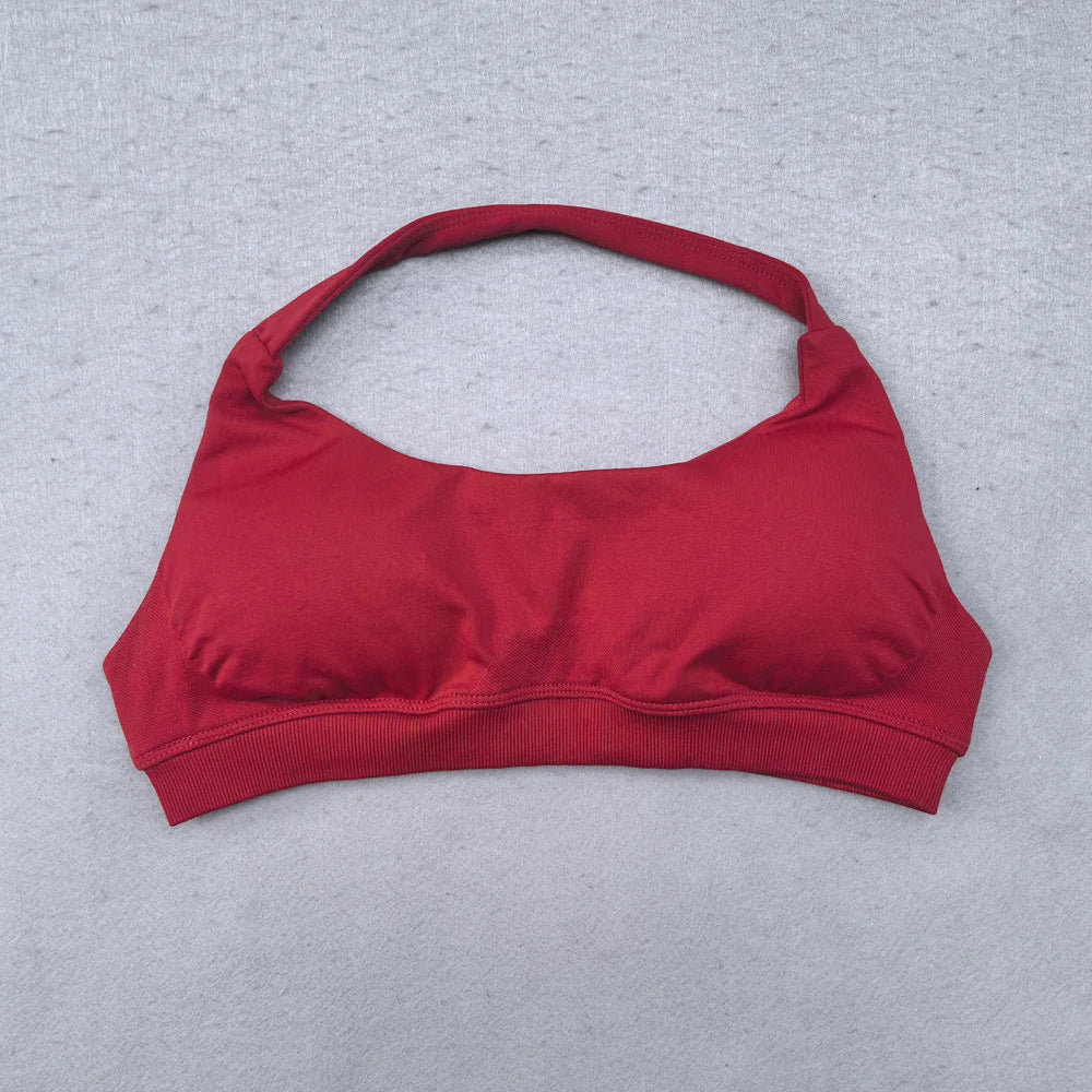 Seamless Halter Sports Bra