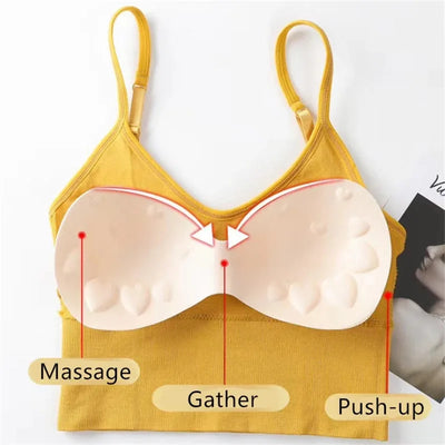 Seamless Beauty Back Bralette – Push-Up Lingerie Bra