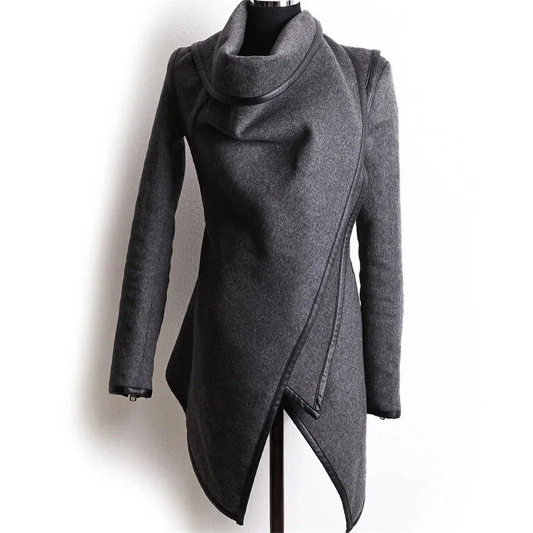 Long Wool Trench – Women’s Cashmere Coat