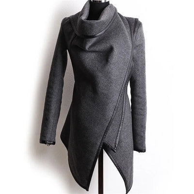 Long Wool Trench – Women’s Cashmere Coat