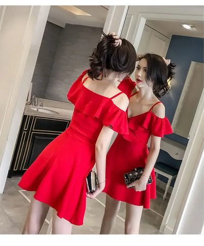Luxury Satin Chiffon Prom Dress – Sexy Summer Party Style 2024