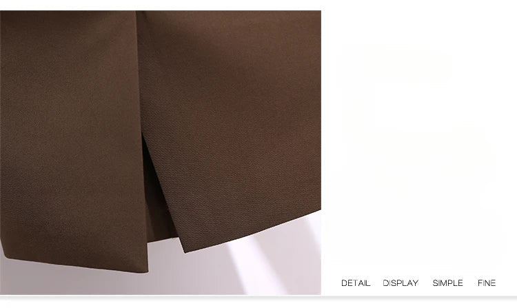 Korean Style Blazer – Women’s Lace-Up Jacket
