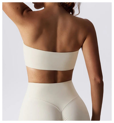 Strapless Sports Bra – Quick-Dry Tube Top