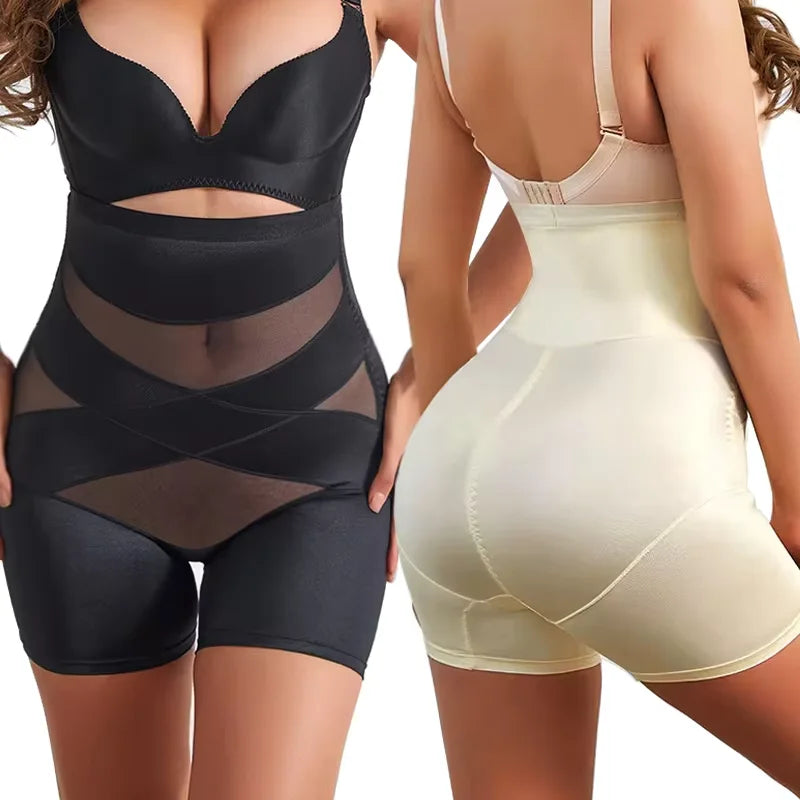 High-Waist Shapewear Shorts – Tummy Control & Butt Lifter