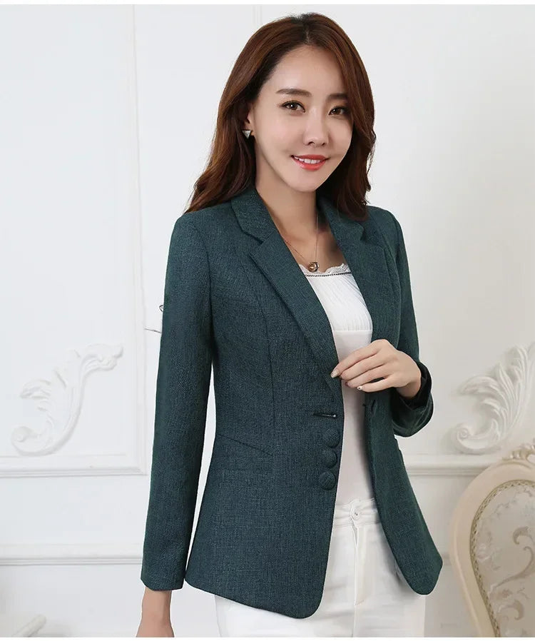 Slim Fit Blazer – Women’s Office Suit