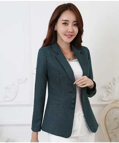 Slim Fit Blazer – Women’s Office Suit