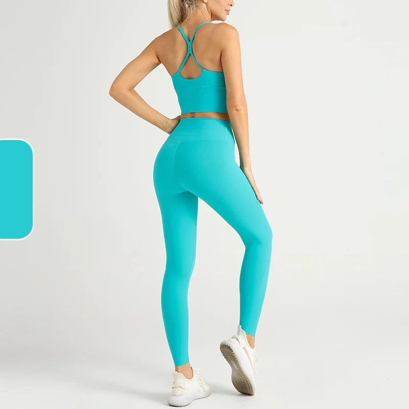 2-Piece Sports Bra & Leggings Set