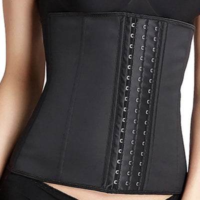 Latex Waist Trainer Corset – 9-Steel Bone Body Shaper