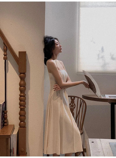Vintage A-Line Maxi Dress – Summer Sling Style