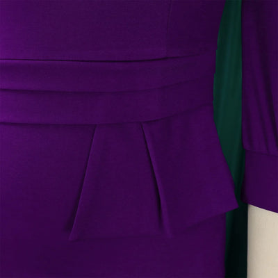 Elegant Sheath Midi Dress – O-Neck Bodycon Office Style