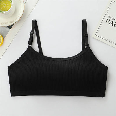 Girls' Training Bra – Adjustable Strap Sports Style