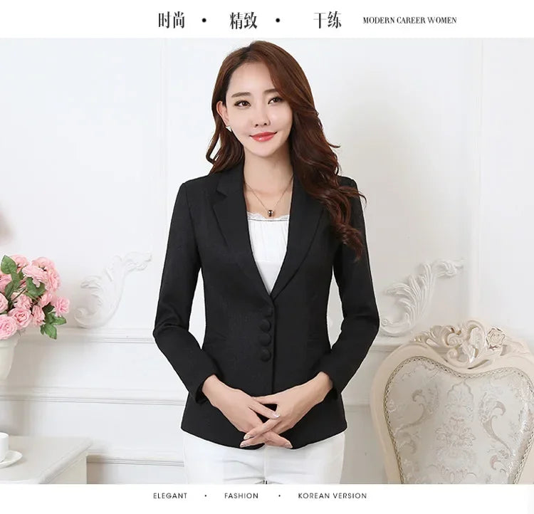 Slim Fit Blazer – Women’s Office Suit