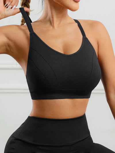 Push-Up Sports Bra – Women’s Gym & Yoga Top
