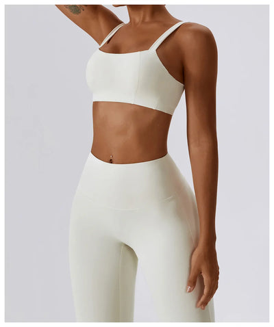 Seamless 2-Piece Workout Set – High Waist Leggings & Top