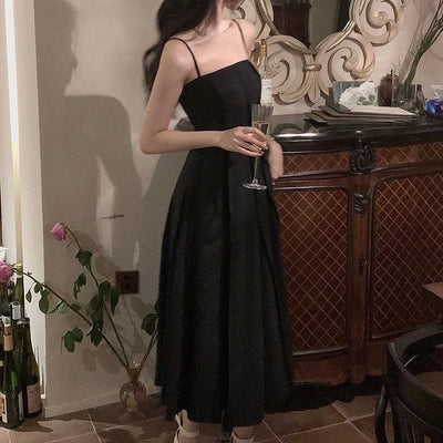 Vintage A-Line Maxi Dress – Summer Sling Style