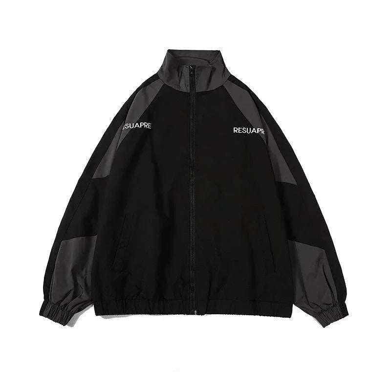 Vintage Patchwork Jacket – Women’s Streetwear