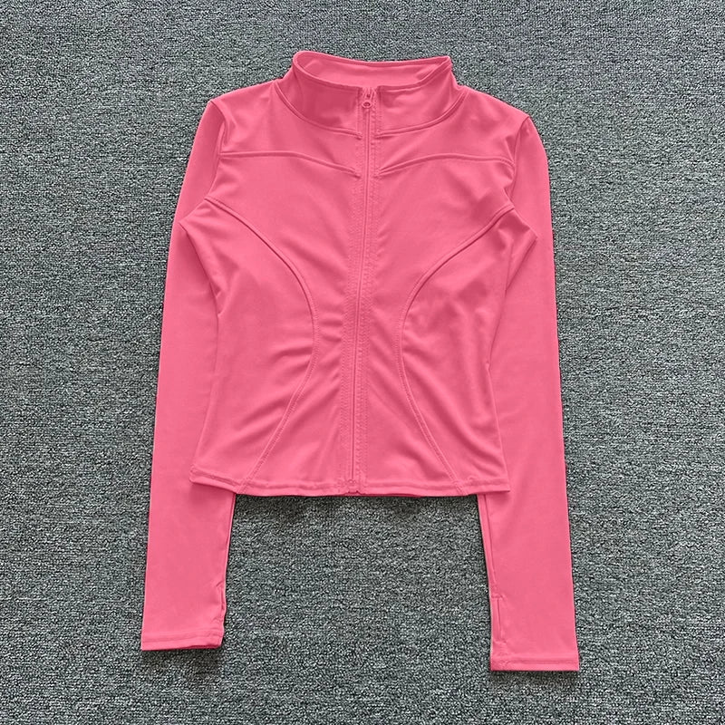 Women’s Sports Jacket – Workout Long Sleeve