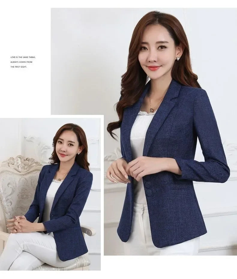 Slim Fit Blazer – Women’s Office Suit