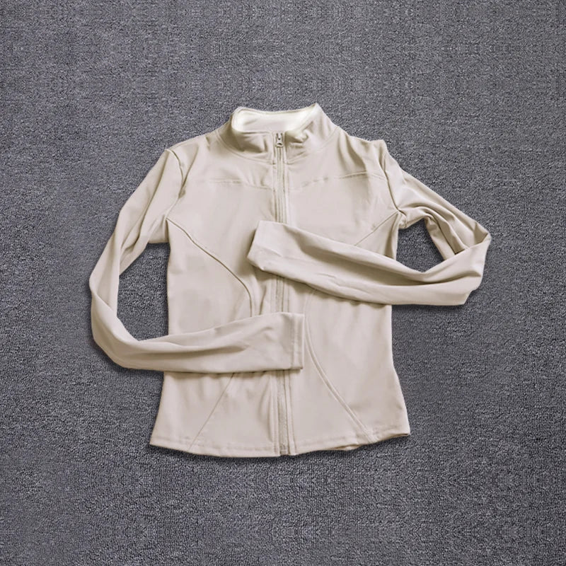Women’s Sports Jacket – Workout Long Sleeve
