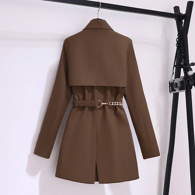 Korean Style Blazer – Women’s Lace-Up Jacket