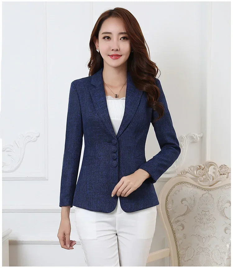 Slim Fit Blazer – Women’s Office Suit