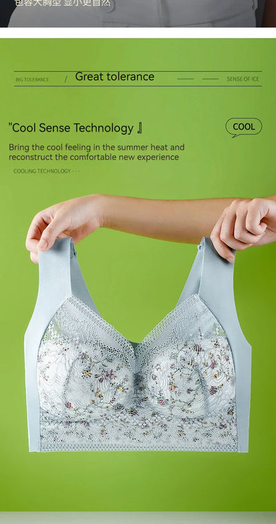 Kids Ice Silk Sports Bra – Breathable Tank Top