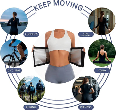 Women’s Sauna Waist Trainer – Heat Trapping Slimming Belt