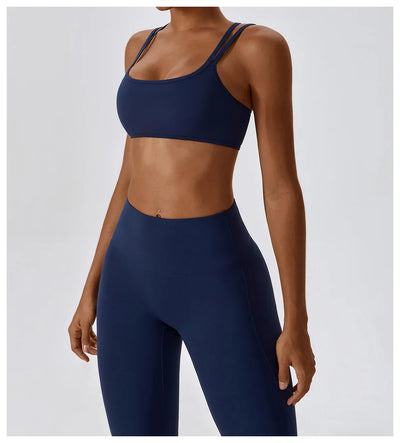 Seamless 2-Piece Workout Set – High Waist Leggings & Top