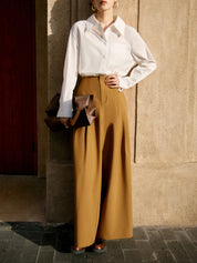 High Style Wide Leg Trousers