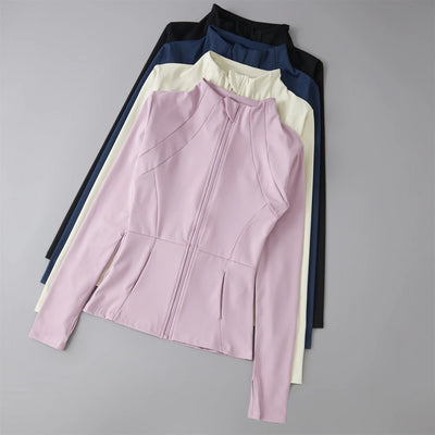 Women’s Sports Windbreaker – Long Sleeve Running Jacket