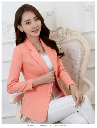 Slim Fit Blazer – Women’s Office Suit