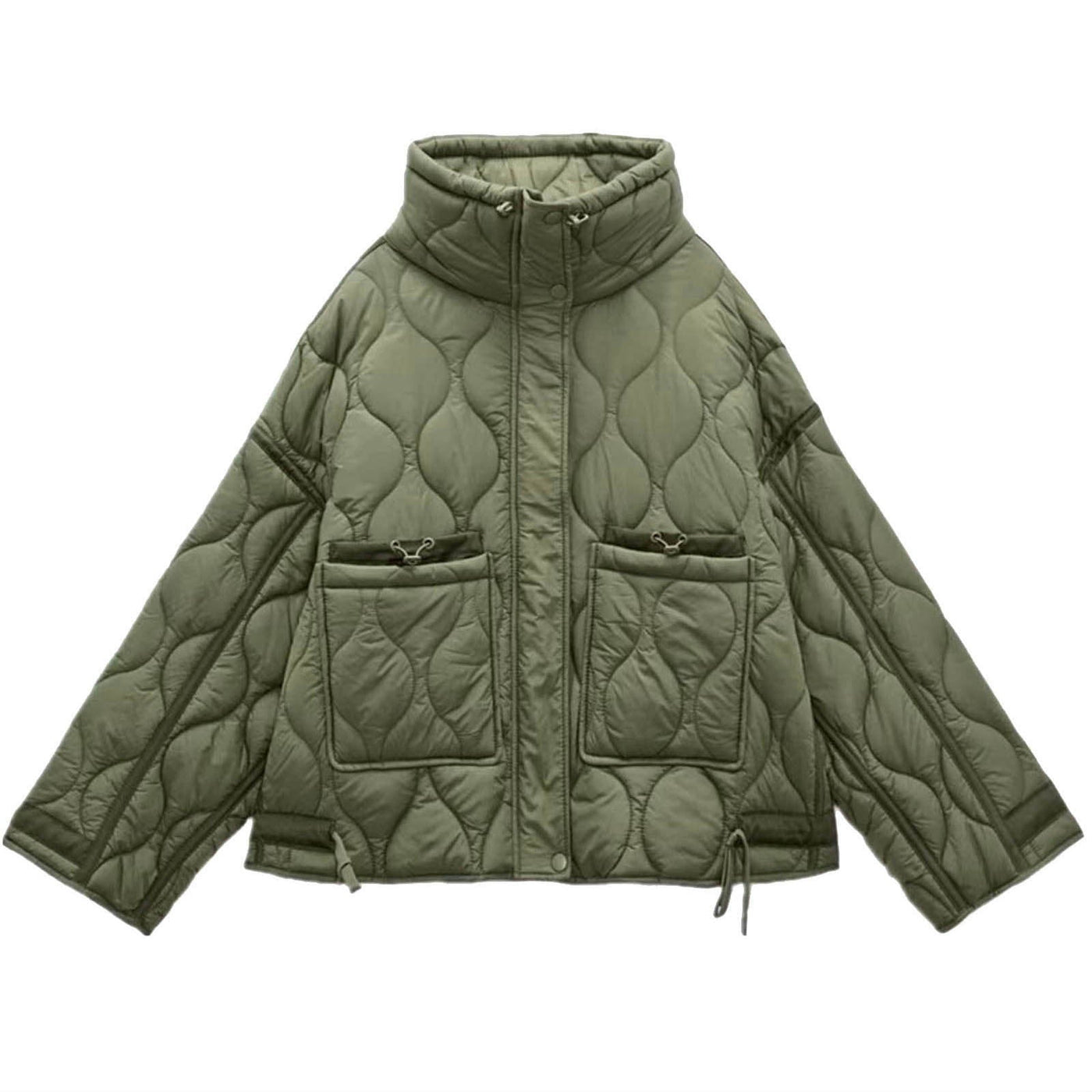 Plus Size Quilted Jacket – Women’s Winter Coat