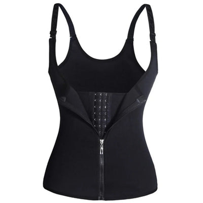 Zipper Waist Trainer Tank – Tummy Control Shapewear