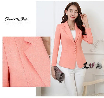 Slim Fit Blazer – Women’s Office Suit