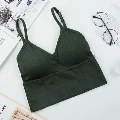 Beauty Back Bralette – Seamless Push-Up Sports Bra