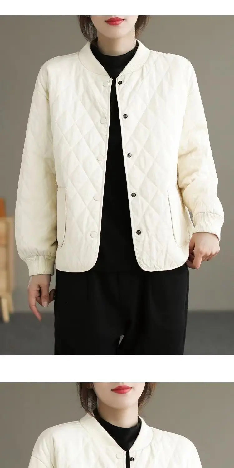 Quilted Cotton Jacket – Women’s Winter Coat