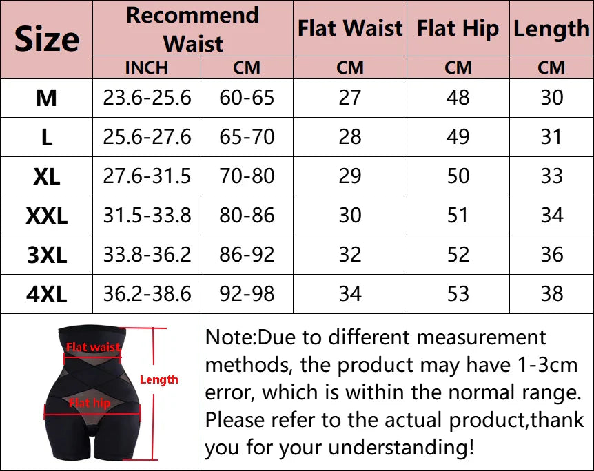 High-Waist Shapewear Shorts – Tummy Control & Butt Lifter