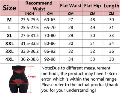 High-Waist Shapewear Shorts – Tummy Control & Butt Lifter