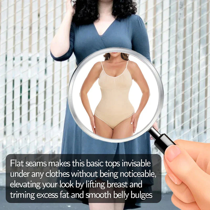 Seamless Shapwear Thong Bodysuit