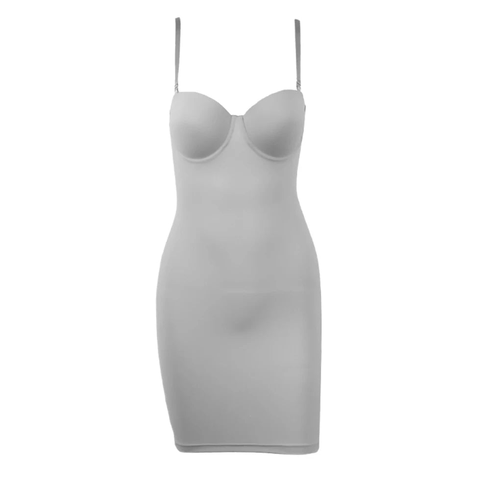 Slimming Full Length Shapewear Tube Dress