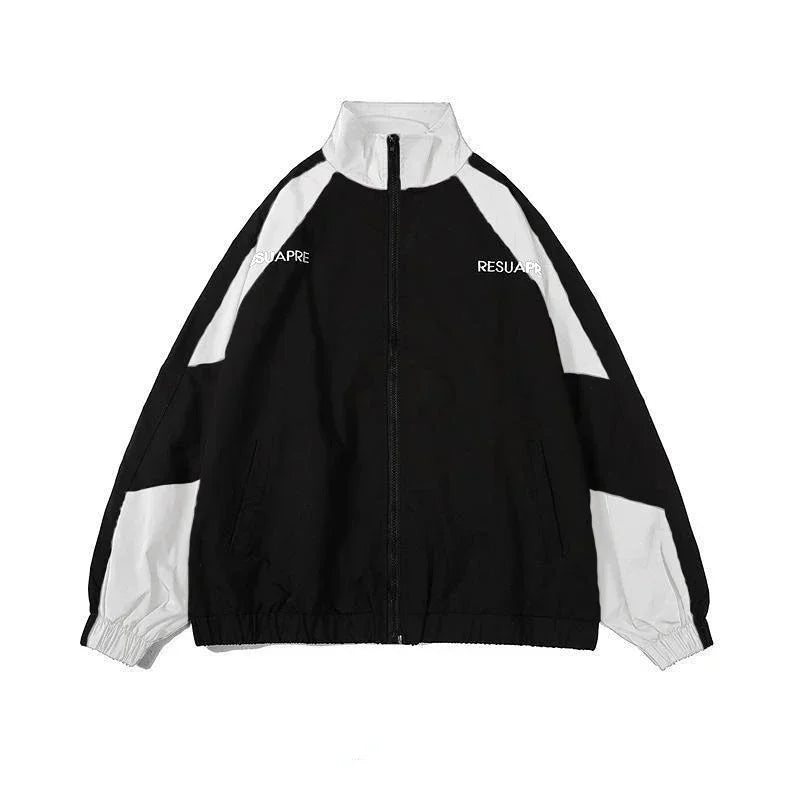 Vintage Patchwork Jacket – Women’s Streetwear