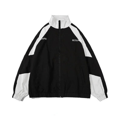 Vintage Patchwork Jacket – Women’s Streetwear