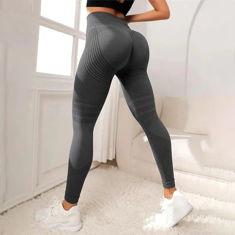 High Waist Seamless Leggings – Breathable Workout Wear